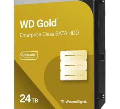 HDD WESTERN DIGITAL Gold WD242KRYZ 24TB SATA 512 MB 7200 rpm 3,5" WD242KRYZ