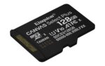 Kingston Canvas Select Plus | 128 GB | microSD | Flash memory Class 10, UHS-I, U1/U3, video 10/30, A1