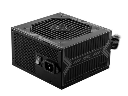 Power Supply MSI 550 Watts Efficiency 80 PLUS BRONZE PFC Active MAGA550BN