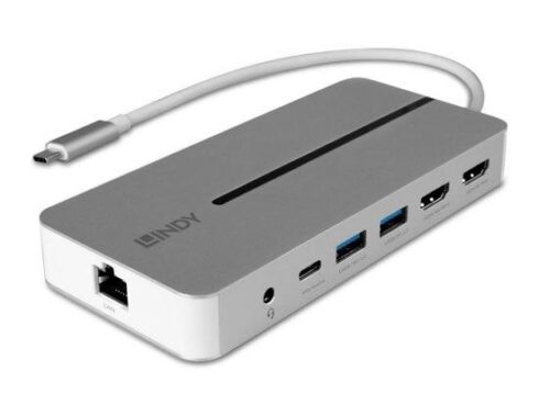I/O DOCKING STATION USB-C/MINI DUAL 4K 43360 LINDY