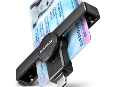 CARD READER POCKET SMARTCARD/USB-C CRE-SMPC AXAGON