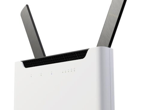 Wireless Router MIKROTIK Wi-Fi 6 IEEE 802.11a/b/g IEEE 802.11n IEEE 802.11ac IEEE 802.11ax USB 2.0 4x10/100/1000M 1x2.5GbE S53UG+5HAXD2HAXD-TC&EG18