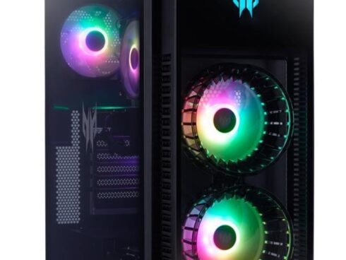 PC ACER Predator PO5-660 Gaming Desktop CPU Core Ultra u7-265F 1800 MHz RAM 64GB DDR5 6000 MHz SSD 2TB+2TB Graphics card NVIDIA GeForce RTX 5070 12GB Windows 11 Home DG.E4EEX.001