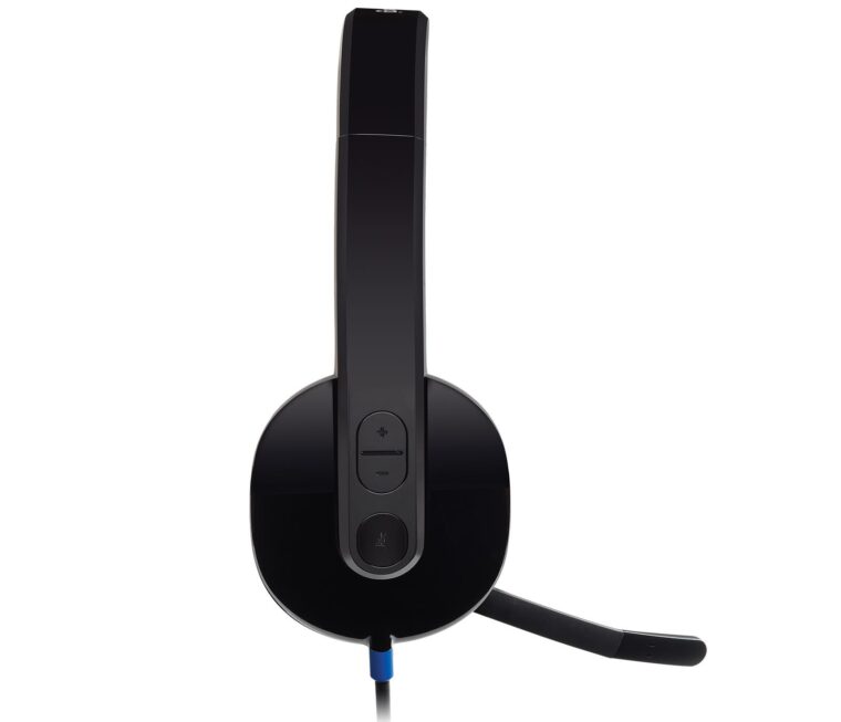 Ausinės Logitech H540 su USB jungtimi ir integruotu mikrofonu