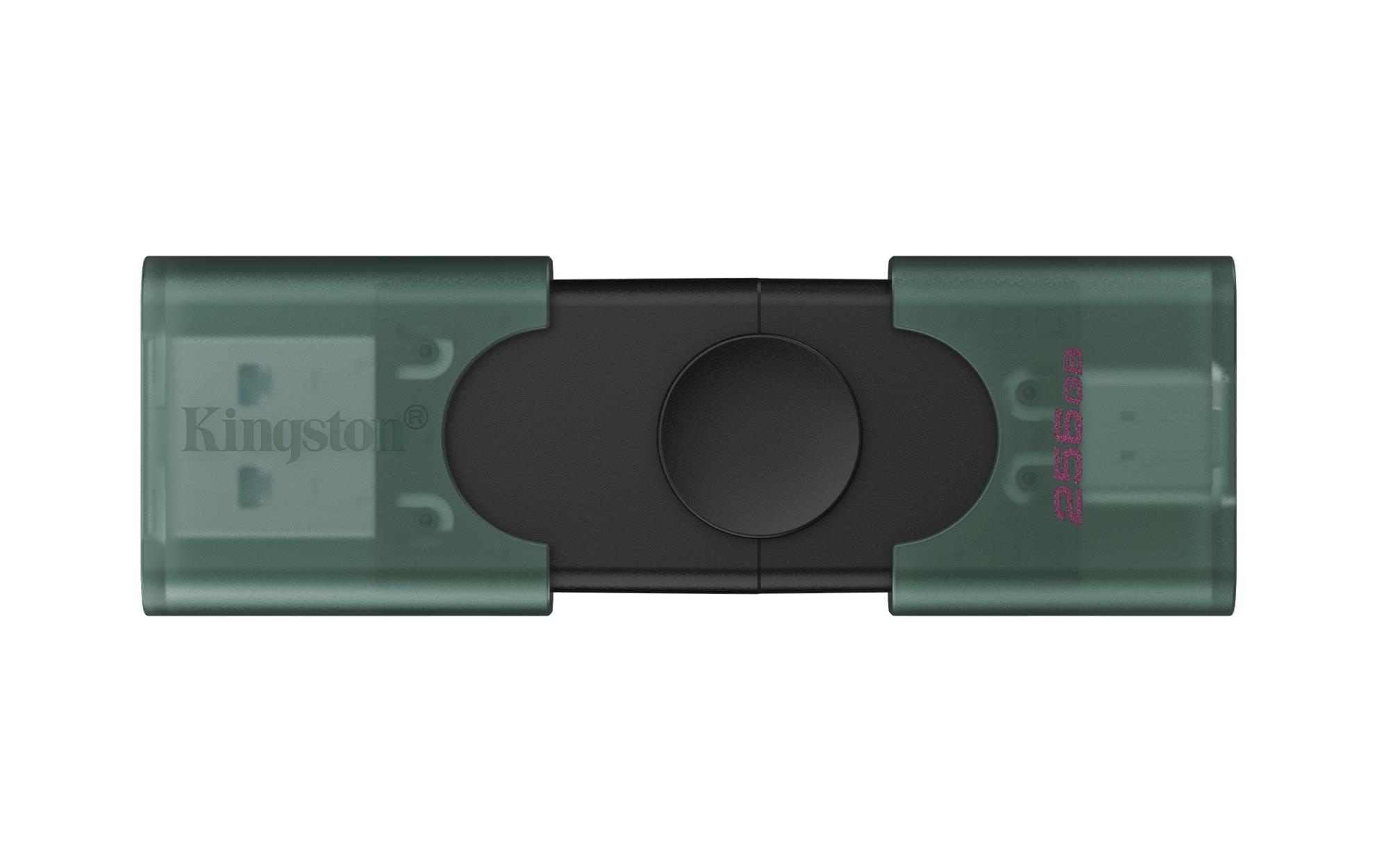 29253bcd-4ec2-42e8-9013-b7b2e3f5d330-1 KINGSTON 256GB DataTraveler Duo su USB Type-A ir Type-C jungtimis
