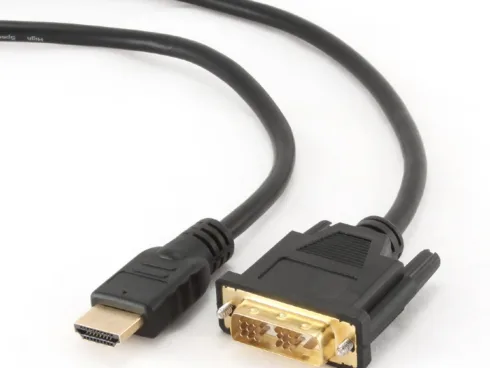 Gembird | HDMI to DVI cable (Single Link) | HDMI 19pin male | DVI 18+1pin male | HDMI to DVI-D | 0.5 m