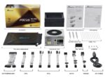 Seasonic FOCUS GX-1000 maitinimo blokas, matomas iš šono su jungčių išdėstymu