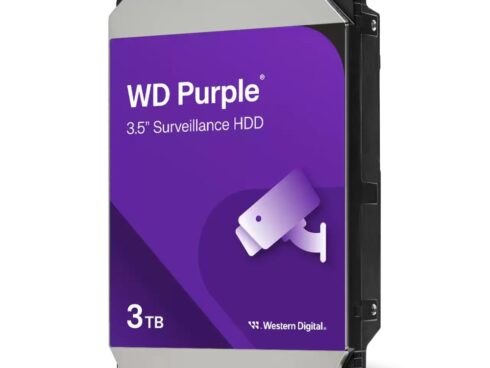 HDD WESTERN DIGITAL Purple 3TB SATA 256 MB 3,5" WD33PURZ