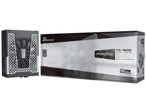 Power Supply SEASONIC PRIME TX ATX 3.0 1600 Watts Efficiency 80 PLUS TITANIUM MTBF 100000 hours PRIME-TX-1600-ATX30
