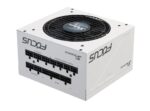 Maitinimo blokas SEASONIC FOCUS GX White, šoninis vaizdas su jungtimis