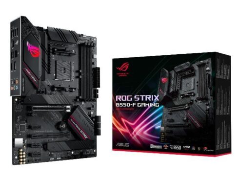 Mainboard ASUS AMD B550 SAM4 ATX 3xPCI-Express 3.0 1x 1xPCI-Express 3.0 16x 2xM.2 1xPCI-Express 4.0 16x Memory DDR4 Memory slots 4 1xHDMI 1xDisplayPort 2xUSB 2.0 1xUSB type C 5xUSB 3.2 1xOptical S/PDIF 1xRJ45 5xAudio port ROGSTRIXB550-FGAMING