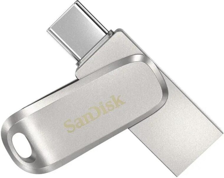 SanDisk Ultra Dual Drive Luxe 64GB USB-C atminties kortelė