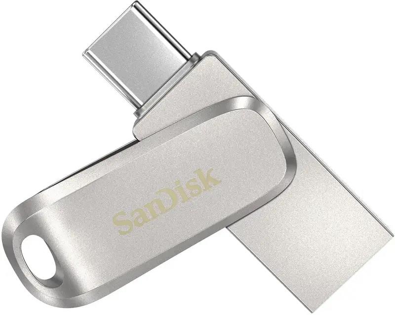 2e2a27e0-62d4-4519-af6c-0385635270dc SanDisk Ultra Dual Drive Luxe 64GB USB-C atminties kortelė