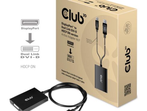 I/O ADAPTER DP TO DUAL LINK/DVI-D HDCP CAC-1010 CLUB3D