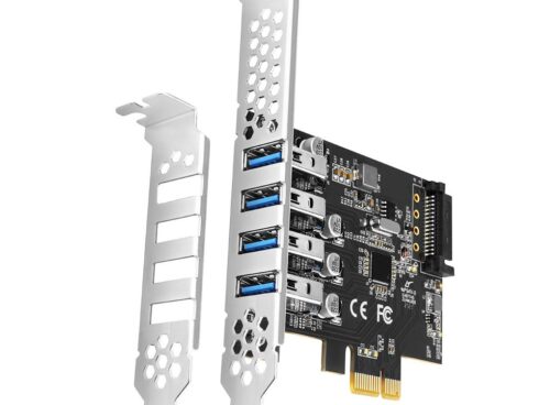 I/O CARD USB PCIE 4PORT/PCEU-43RS AXAGON