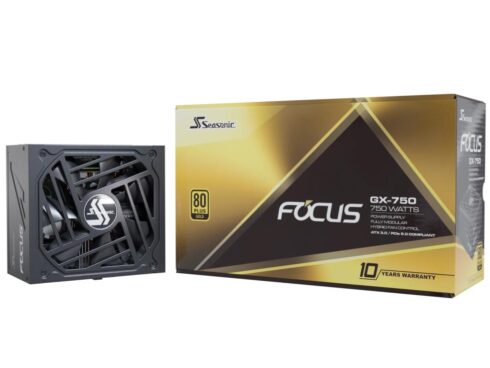 Power Supply SEASONIC FOCUS GX ATX 3.0 750 Watts Efficiency 80 PLUS GOLD MTBF 100000 hours FOCUS-GX-750-V4