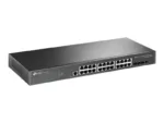 Komutatorius TP-LINK SG3428X su matomu SFP+ jungčių išdėstymu