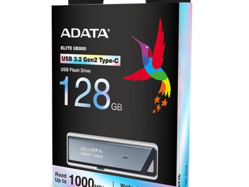 MEMORY DRIVE FLASH USB-C 128GB/SILV AELI-UE800-128G-CSG ADATA