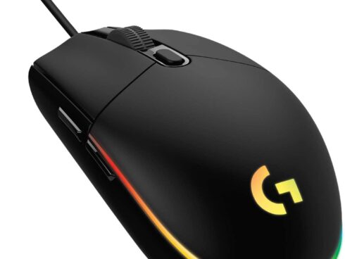 MOUSE USB OPTICAL G203/BLACK 910-005796 LOGITECH
