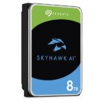 HDD Seagate SkyHawk 8TB su matmenimis 3,5 colio ir SATA 3.0 jungtimi
