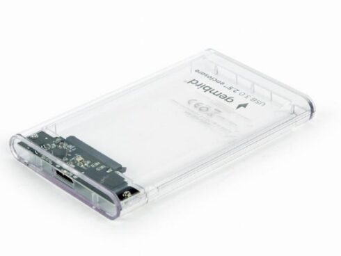 HDD CASE EXT. USB3 2.5"/TRANSPARENT EE2-U3S9-6 GEMBIRD