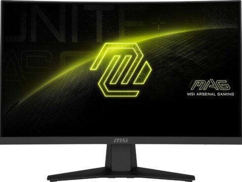 LCD Monitor MSI MAG 244C 23.6" Gaming/Curved/Frameless Matte Panel VA 1920x1080 16:9 180Hz 1 ms MAG244C