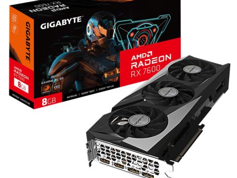 Graphics Card GIGABYTE AMD Radeon RX 7600 8 GB GDDR6 128 bit PCIE 4.0 16x 2xHDMI 2xDisplayPort GV-R76GAMINGOC-8GD1.1