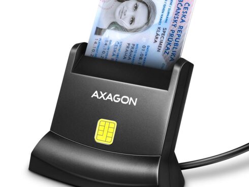 CARD READER STAND SMARTCARD/ID/USB2.0 1.3M CRE-SM4N AXAGON