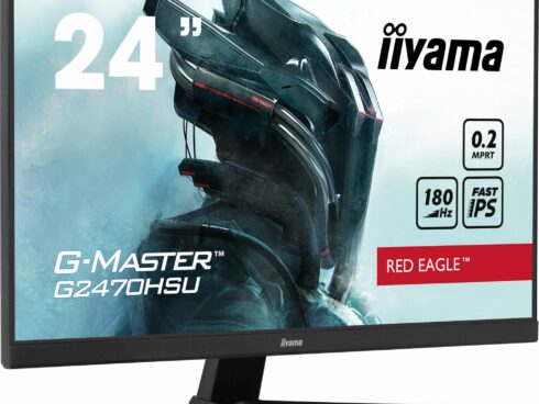 LCD Monitor IIYAMA G2470HSU-B6 24" Panel IPS 1920x1080 16:9 180Hz Matte 0.2 ms Speakers Colour Black G2470HSU-B6
