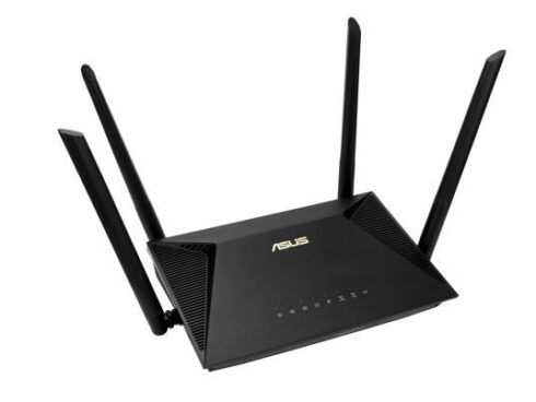 Wireless Router ASUS Wireless Router 1800 Mbps Mesh Wi-Fi 5 Wi-Fi 6 IEEE 802.11n USB 1 WAN 3x10/100/1000M Number of antennas 4 RT-AX1800U