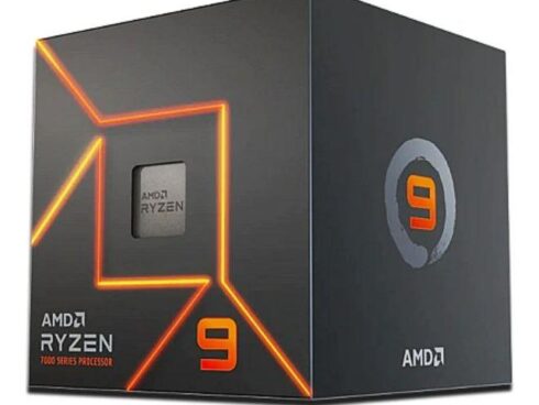 CPU AMD Desktop Ryzen 9 7900 Raphael AM5 3700 MHz Cores 12 64MB Socket SAM5 65 Watts GPU Radeon BOX 100-100000590BOX