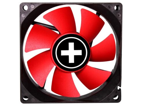 CASE FAN 80MM REDWING 3PIN+4P/12V XF037 XILENCE