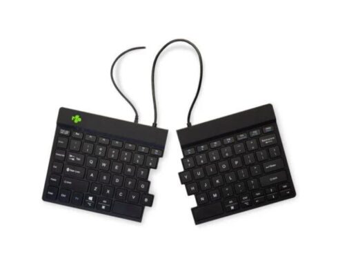 KEYBOARD SPLIT BREAK V2 ENG/BLACK RGOSP-UKWIBL R-GO TOOLS