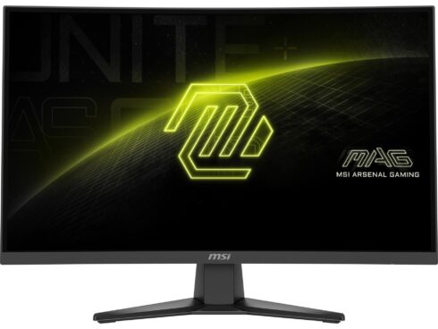 LCD Monitor MSI MAG 275CQF E18 27" Gaming/Curved Matte Panel VA 2560x1440 16:9 180Hz 0.5 ms Colour Black MAG275CQFE18