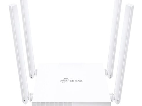 Wireless Router TP-LINK 750 Mbps 1 WAN 4x10/100M Number of antennas 4 ARCHERC24