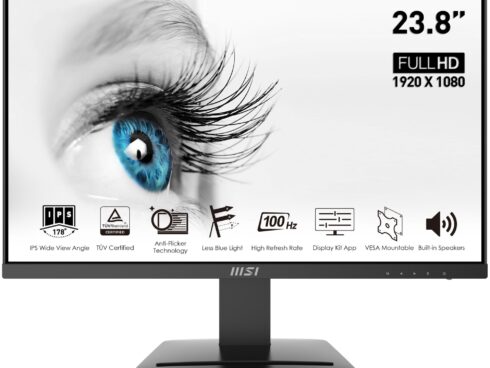 LCD Monitor MSI PRO MP243X 23.8" Business Matte Panel IPS 1920x1080 16:9 100Hz 4 ms Speakers PROMP243X