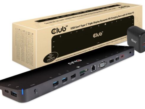 NB ACC DOCKING STATION/USB-C 65W CSV-1564W65 CLUB3D
