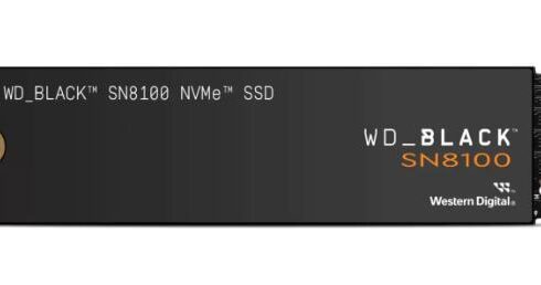 SSD WESTERN DIGITAL Black SN8100 1TB M.2 PCIe Gen5 NVMe 3D TLC Write speed 11000 MBytes/sec Read speed 14900 MBytes/sec WDS100T1X0M