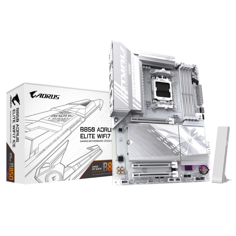 GIGABYTE AMD B850 SAM5 ATX motininė plokštė su DDR5 atmintimi