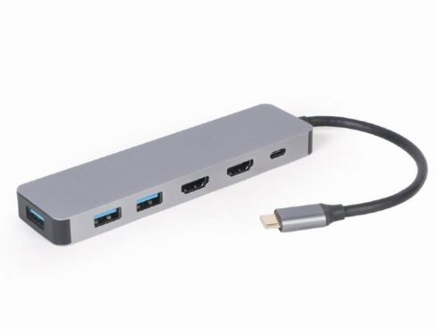 I/O ADAPTER USB-C TO HDMI/USB3/3IN1 A-CM-COMBO3-03 GEMBIRD