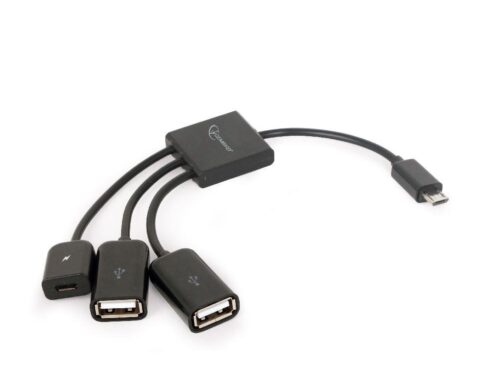 CABLE USB OTG 2AF +MICRO BF TO/MICRO BM UHB-OTG-02 GEMBIRD