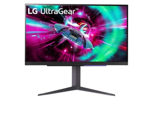 LCD Monitor LG 27GR93U-B 27" Gaming/4K Panel IPS 3840x2160 16:9 144Hz Matte 1 ms Pivot Height adjustable Tilt 27GR93U-B