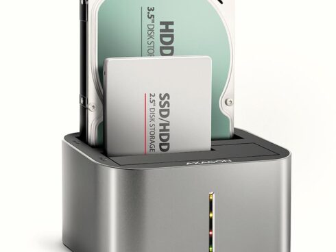 SSD ACC DOCK STATION USB-C/2.5"/3.5" SATA ADSA-DC AXAGON