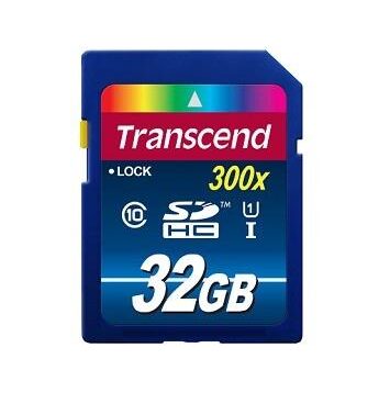 MEMORY SDHC 32GB UHS-I 300X/CLASS10 TS32GSDU1 TRANSCEND