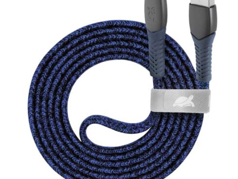 CABLE USB-C TO USB2.0 1.2M/BLUE PS6102 BL12 RIVACASE