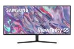 LCD monitor SAMSUNG ViewFinity S5 S50GC 34" su 3440x1440 rezoliucija