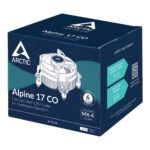 CPU aušintuvas ARCTIC S1700 su matmenimis ir montavimo detalėmis