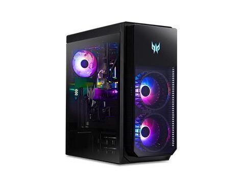 PC ACER Predator PO7-660 Gaming Desktop CPU Core Ultra u9-285K 3700 MHz RAM 64GB DDR5 6000 MHz SSD 2TB Graphics card NVIDIA GeForce RTX 5090 32GB Windows 11 Home DG.E4DEX.001