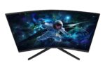 Monitorius SAMSUNG ODYSSEY G5 32" su išlenktu VA ekranu ir 165Hz atnaujinimo dažniu