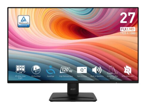 LCD Monitor MSI PRO MP271A E2 27" Business Panel IPS 1920x1080 16:9 120 Hz Speakers PROMP271AE2